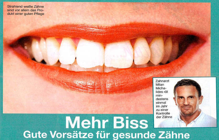 Leute und Freizeit Januar 2013 Seite 69 | Mehr Biss - Gute vorsätze für gesunde Zähne